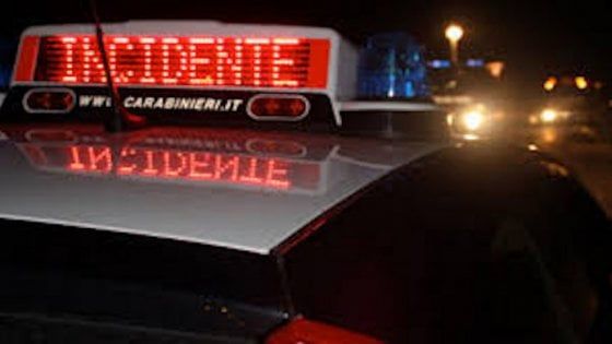 Campoli del Monte Taburno: incidente stradale mortale. Un arresto per omicidio stradale