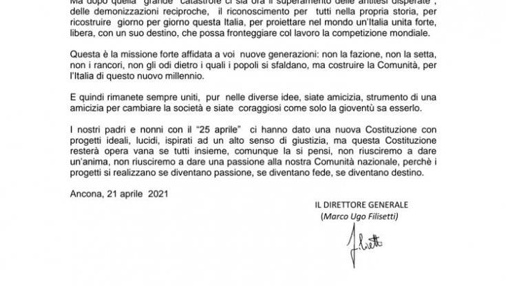 25 aprile, il messaggio del dirigente scolastico che cancella il fascismo: "Ricordiamo i morti della guerra senza distinzioni di parte". Il ministero chiede chiarimenti