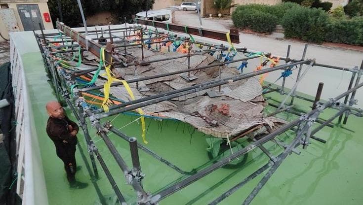 Sui fondali per 2000 anni, Marausa II sarà presto esposta a Marsala. Iniziati i lavori di restauro