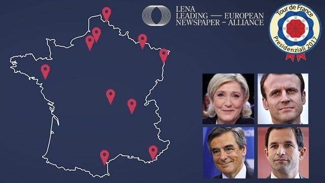 Tour de France: viaggio da Nord a Sud in un Paese alla vigilia delle elezioni