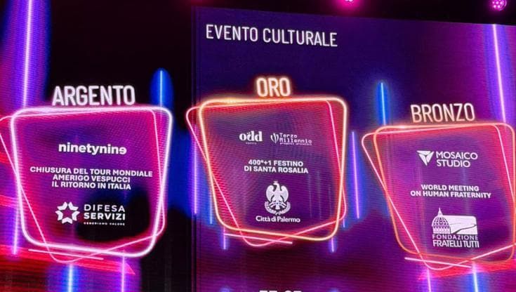 I Bea Awards al Festino 2025: oro per l’evento culturale e il bronzo per la celebrazione