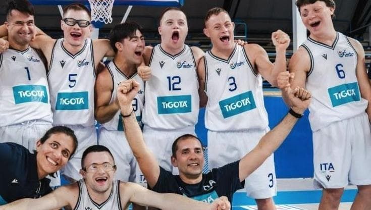 Basket, la nazionale con Sindrome di Down è campione d’Europa per la quarta volta di fila