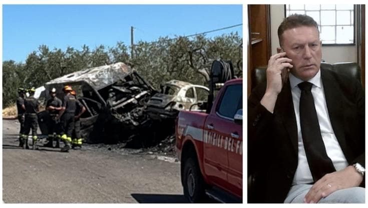 Ambulanza contro auto, un morto 5 feriti. Vittima l’ex sindaco di San Giovanni Rotondo, Squarcella