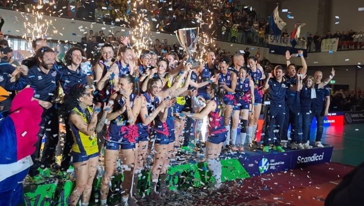 Savino del Bene vince la Coppa Cev di volley