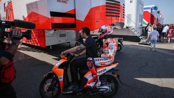 Moto Gp, Marquez non corrrà al Sachsering dopo una caduta nel warm-up