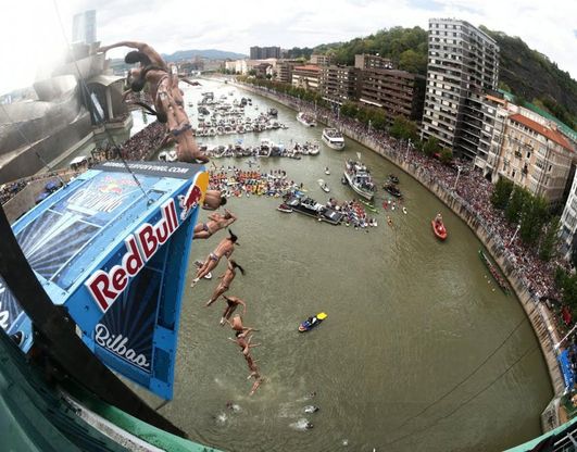 Red Bull Cliff Diving 2015, l'ultima tappa in programma a Bilbao