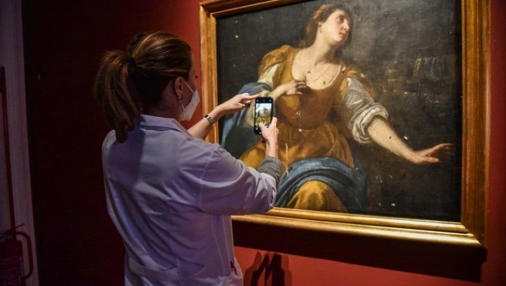 La Maria Maddalena di Artemisia Gentileschi ferita nel bombardamento di Beirut arriva a Palazzo Reale