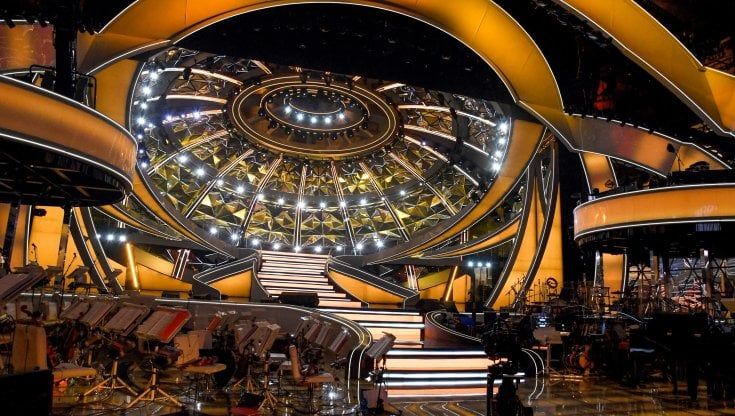 La musica sotto una cupola: la scenografia di Gaetano e Maria Chiara Castelli  per Sanremo 2023