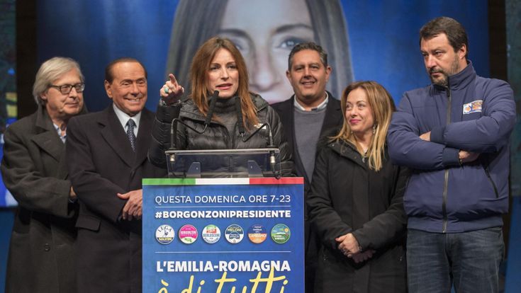 Il voto in Emilia: Salvini sfida il governo.  Manovre in Parlamento