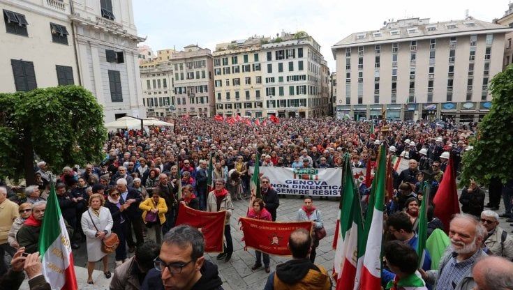 Da Staglieno a Matteotti, ecco il 25 Aprile di Genova