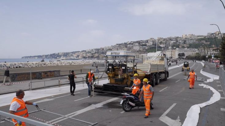 Il lungomare diventa una pista di trotto: i preparativi
