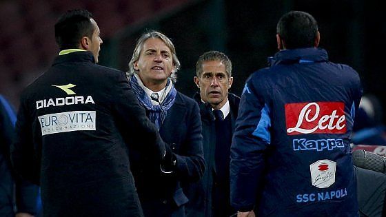 Mancini furioso: "Non perdono Sarri, ha offeso migliaia di persone"
