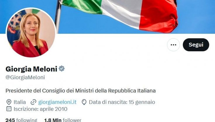 Meloni su Twitter è fan di Trump e ignora Biden, segue Le Pen e non Macron. Le scelte social (e politiche) della premier