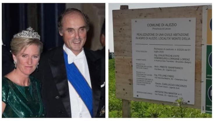 I principi Astrid e Lorenz dal Belgio al Salento per l’estate: una casa ad Alezio come buen retiro