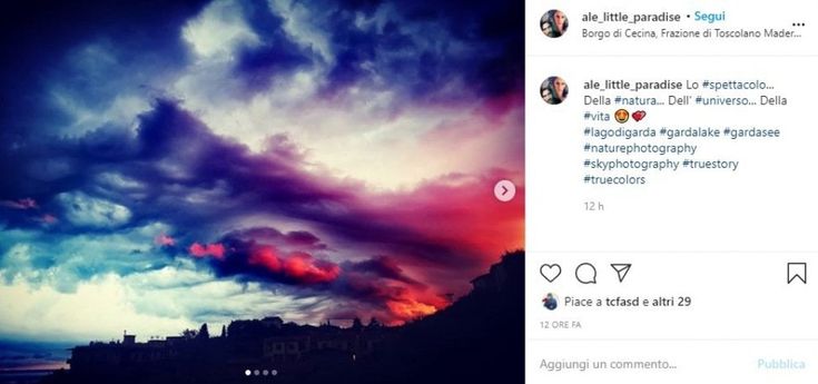 Lago di Garda spettacolare: sfida sui social sul tramonto di fine estate