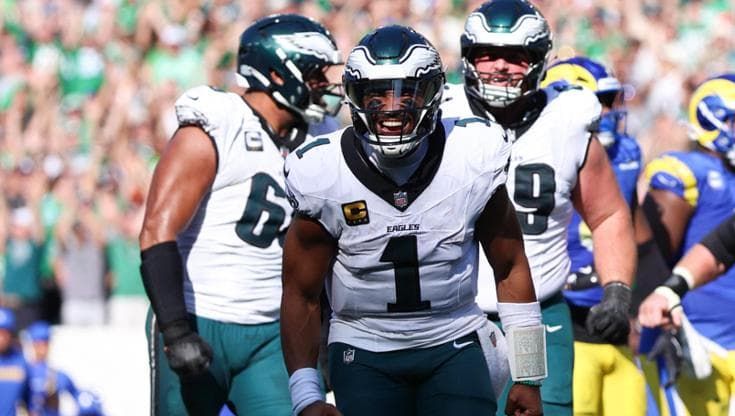 Nfl, Eagles rimonta da film sui Rams. Attenti ai Chargers, fanno sul serio