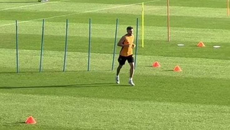 Nico Gonzalez, allenamento "solitario" in attesa del mercato