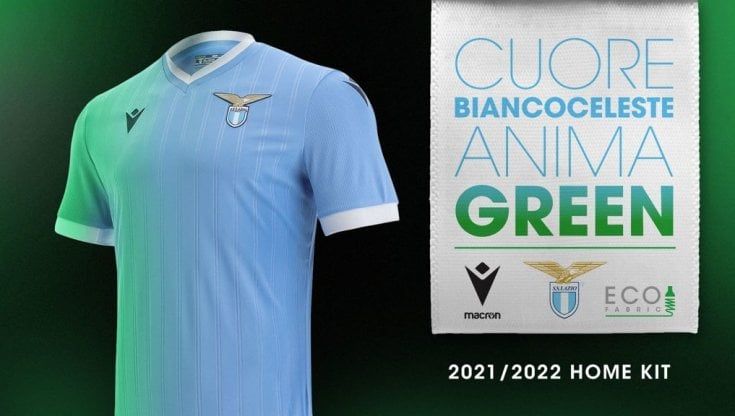 Lazio, "green" ma non verde: la nuova maglia resta biancoceleste