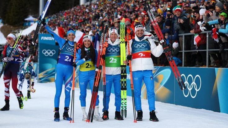 Italia argento nel biathlon. Lorello, Goggia, Dalmasso, Fischnaller e pattionaggio figura: bronzo
