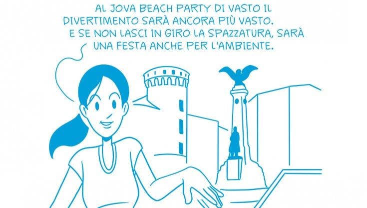 Jova Beach Party: A2A porta il fumetto Azzurra a Vasto 