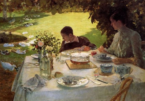 De Nittis protagonista dell'Expo, 'Colazione in giardino' tra i pezzi forti di Celant