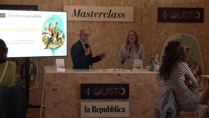 La caprese perfetta- La masterclass al Festival +Gusto