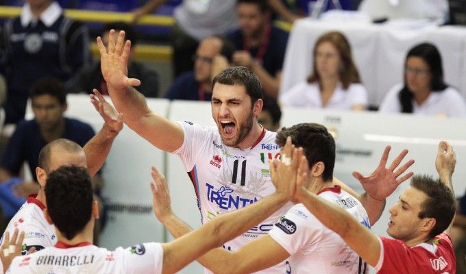 Volley, mondiale per club: buona la prima per Trento