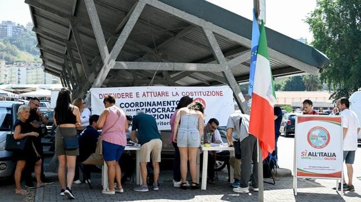 Referendum, firme anche in chiesa “E a settembre banchetti all’ingresso”