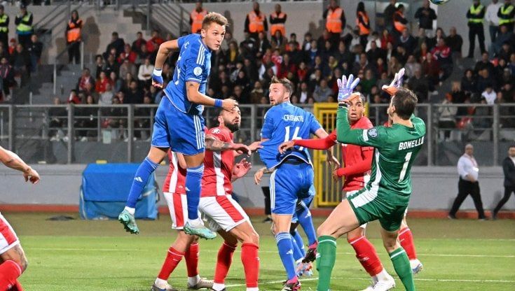 Malta-Italia 0-2: Retegui segna ancora, gli azzurri non incantano ma si rialzano