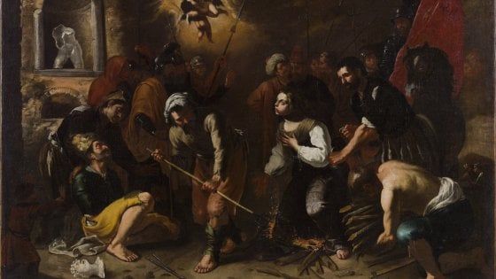 Ecco “Il supplizio di Sant'Agata” donato alla Reggia di Caserta