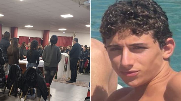 Lacrime e dolore alla veglia per Riccardo Minghetti: “Morte atroce difficile da accettare”