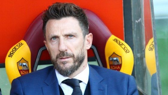 Roma, Di Francesco: "Dzeko va in panchina. Inevitabile fare qualcosa sul mercato"