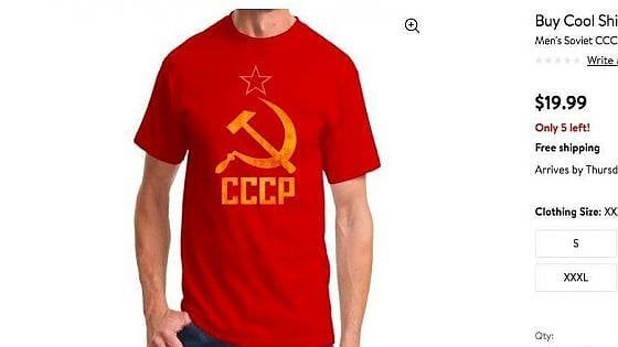 Lituania, il governo contro Walmart e le sue t-shirt: "Insultano le vittime dell'occupazione sovietica"