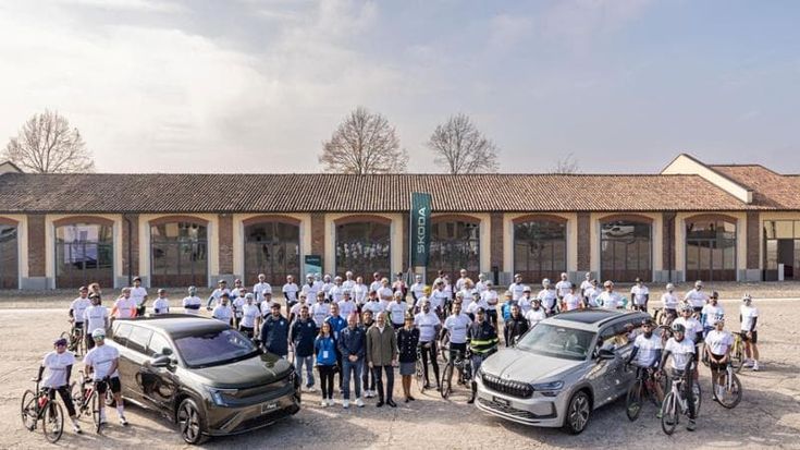 Škoda and cyclists “Stessa Strada”: the project to improve safety for everyone