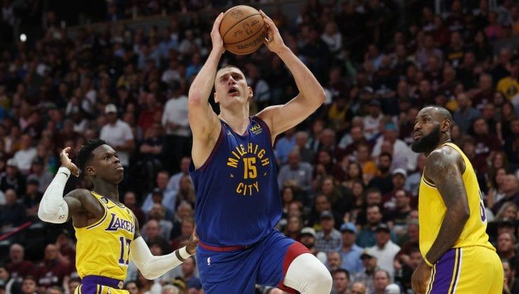 Nba: Jokic stellare, a Denver gara 1 contro i Lakers