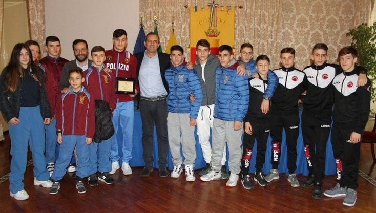 Judo, de Magistris premia Christian Parlati, medaglia d'oro ai campionati del mondo