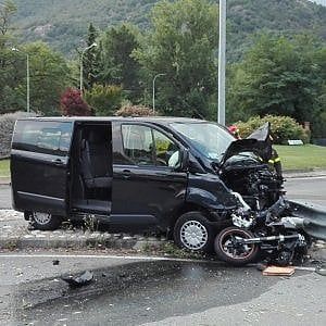 Anche il fratello di Matteo travolto da un furgone mentre era in moto