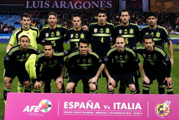 Spagna-Italia, il film della partita