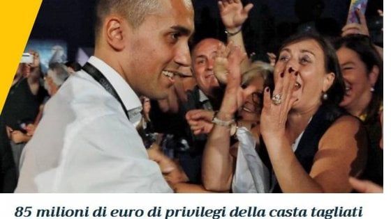 Manovra, Di Maio bara sui soldi della Camera ai  terremotati: "Fortemente voluto dal M5S"