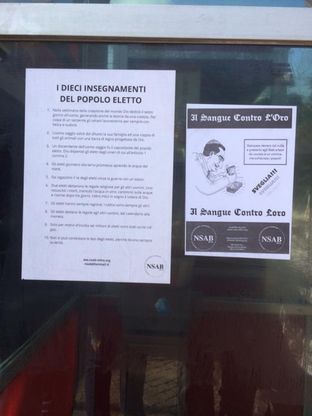 Milano, manifesti antisemiti per la festa in sinagoga