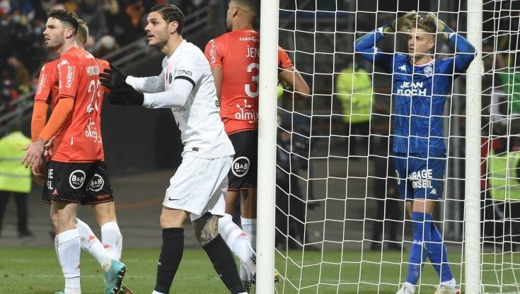 Ligue 1: Icardi salva Pochettino, il Psg pareggia 1-1 con il Lorient