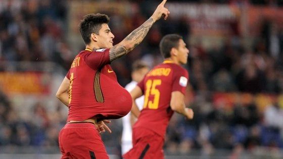 Roma-Crotone 1-0: Perotti su rigore tiene in scia i giallorossi