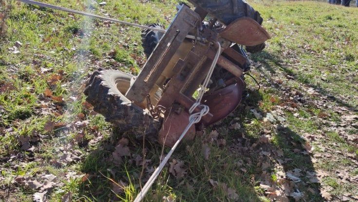 Frosinone, allevatore muore schiacciato da un trattore