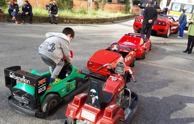 Babbo Natale in Ferrari, arrivederci all’anno prossimo