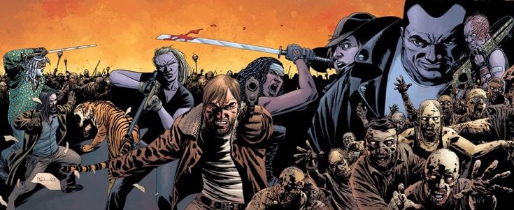 Charlie Adlard, l'uomo dietro i disegni di 'Walking Dead': "Sono un tipo felice, no?"