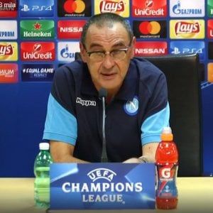 Napoli, Sarri: "Con il Nizza gara dal rischio enorme, ma meritiamo la Champions"