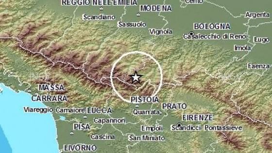 Scossa di magnitudo 3.3 in Appennino