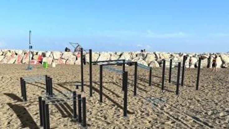 “Mappatella Gym”, al lido una palestra gratuita e a cielo aperto