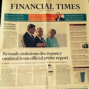 Renault, dubbi sulle emissioni: "Irregolarità coperte dal governo"