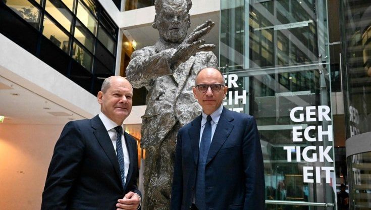 Scholz spinge Letta. La Spd contro FdI: “No ai postfascisti”